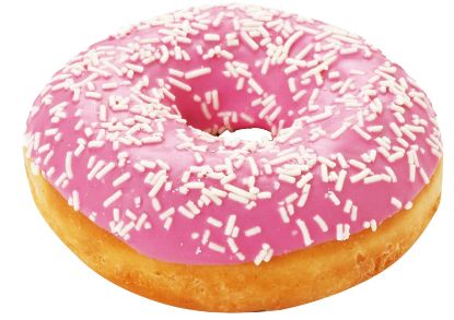 Donut s jahodovou příchutí - 56g