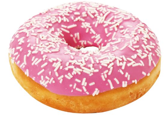 Donut s jahodovou příchutí - 56g