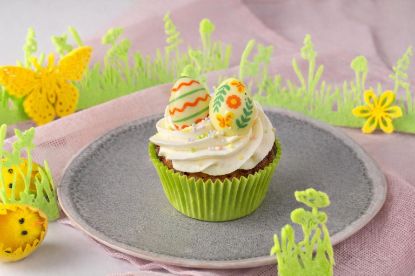 Mrkvový cupcake s vajíčky