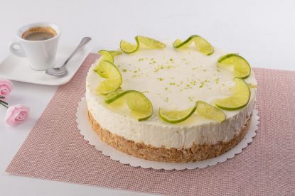 Nepečený cheesecake limetkový