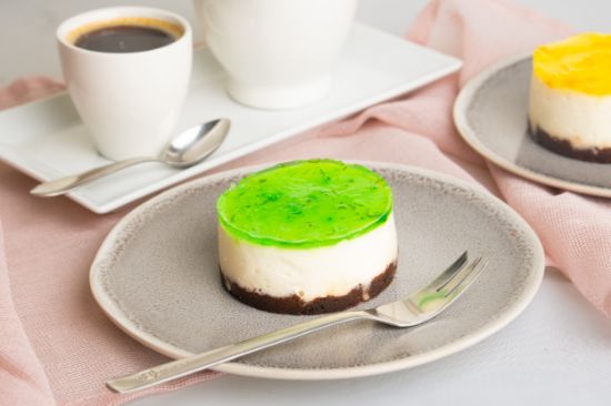 Nepečený cheesecake s limetkami