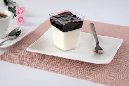 Panna Cotta s borůvkami