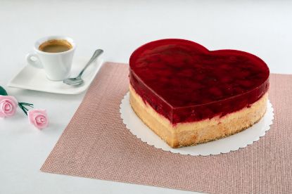Obrázek Jahodový dort ve tvaru SRDCE