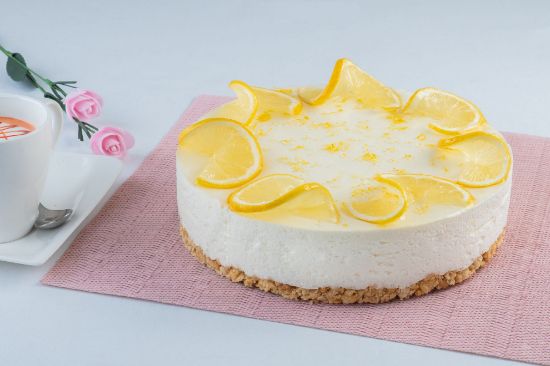 Obrázek Nepečený cheesecake citrónový